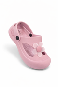 Girls pink flower casual colgs