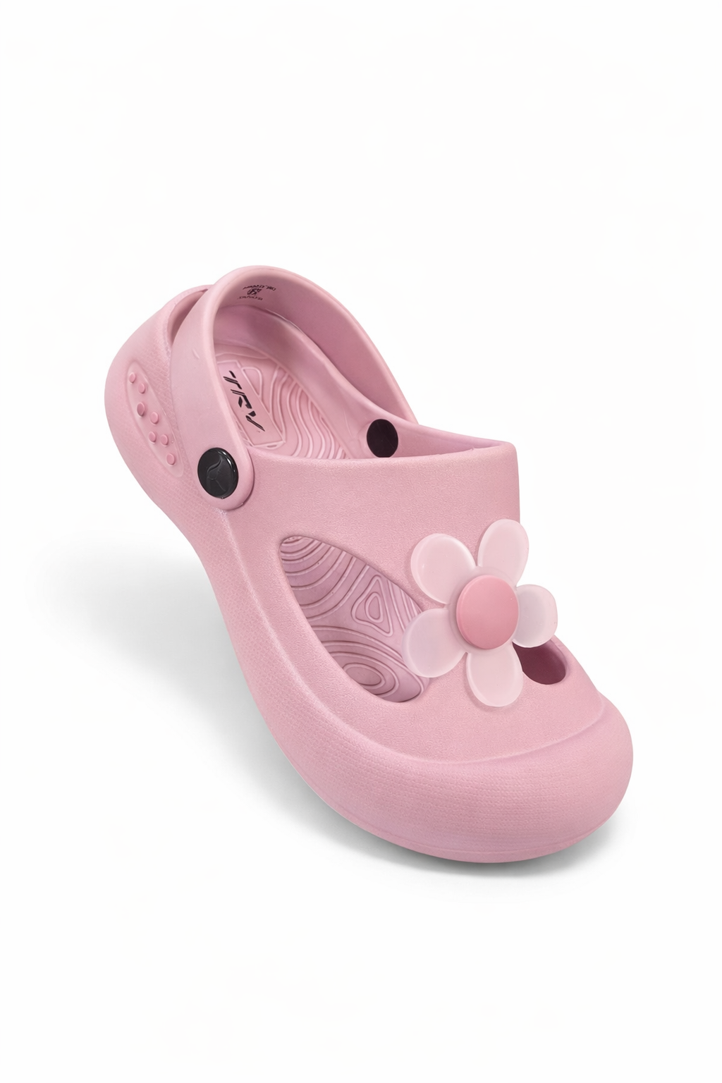 Girls pink flower casual colgs
