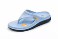 Adda Women Light Blue Comfort Flip-Flops with Cushioned Sole