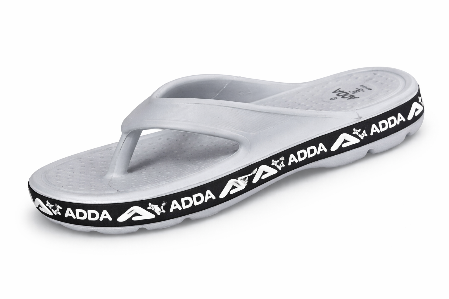 ADDA Grey Women Lightweight Flip-Flops – Comfortable Daily Wear Slippers