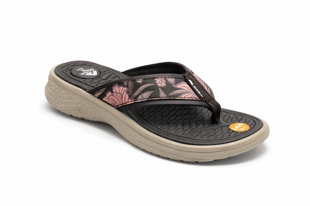 Adda Women’s Floral Comfort v shape – Ultra Soft Sole