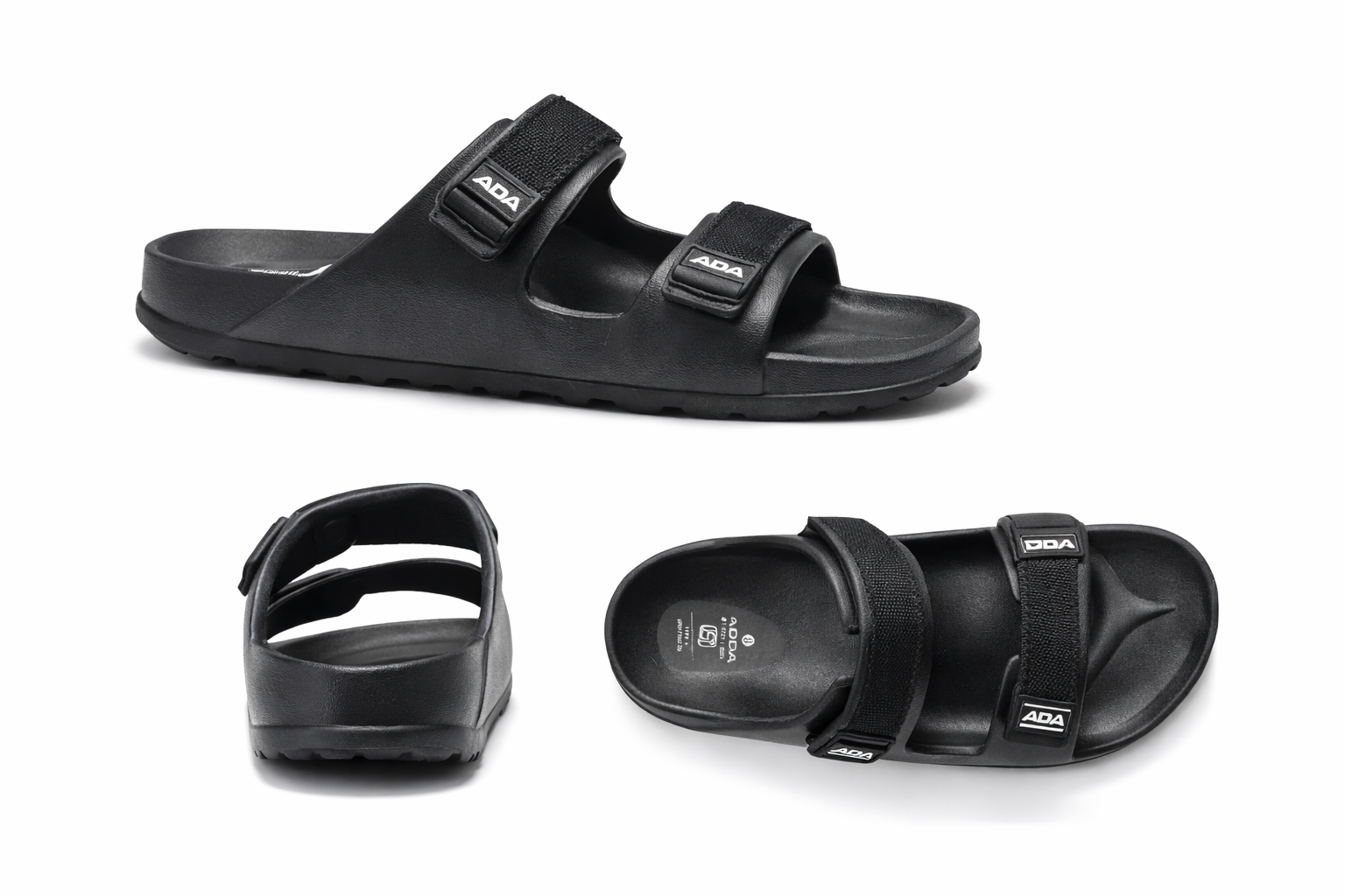 Men’s Lightweight Adjustable Strap Slide Sandals
