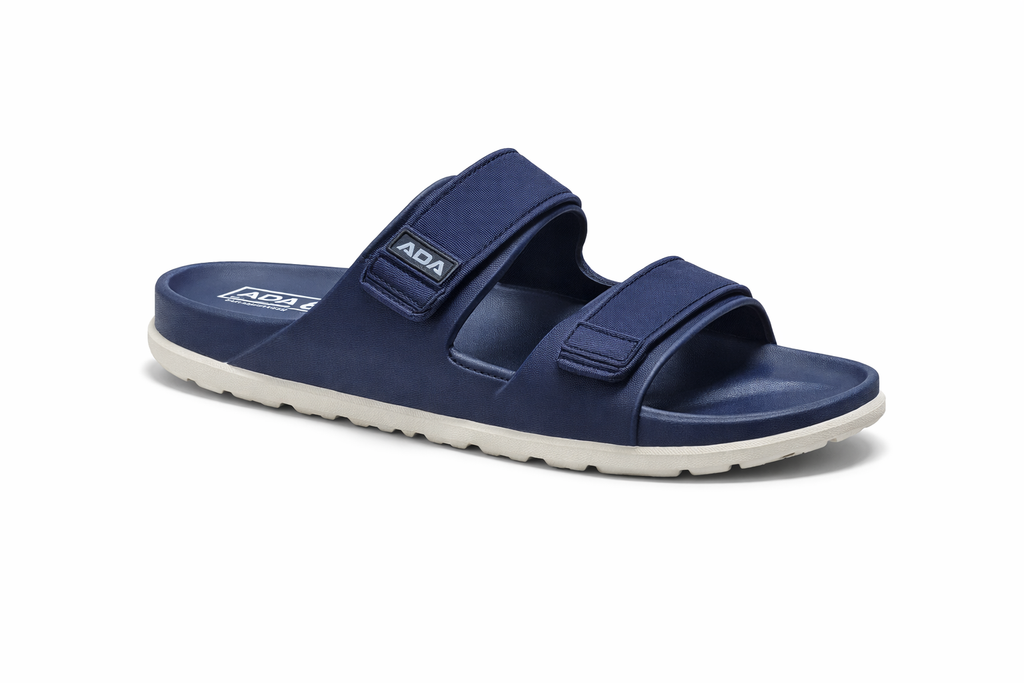 Men’s Lightweight Olive Comfort Slide Sandals