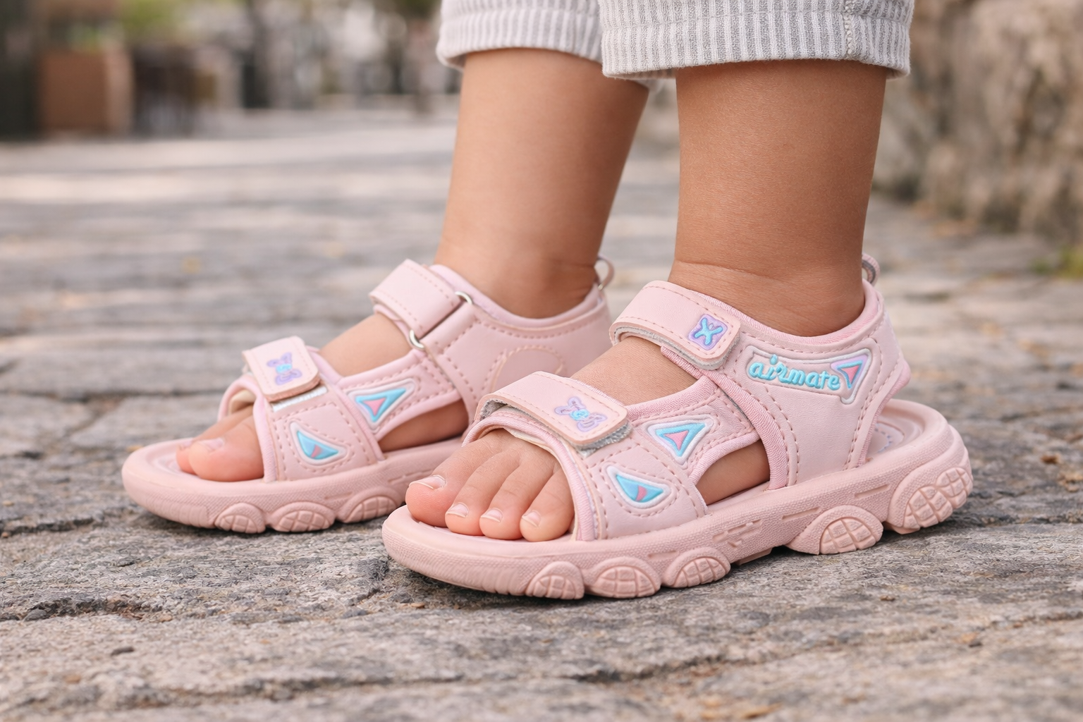 Velcro Sandals – Lightweight Soft Sole Toddler Casual Outdoor Sandals