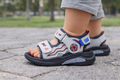 Spunk Kids Sports Sandal – Lightweight Velcro Strap Comfortable Outdoor Sandals