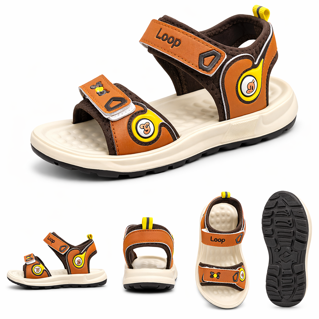 Kids Sport Sandal – Adjustable Velcro Strap | Comfortable Outdoor Sandal