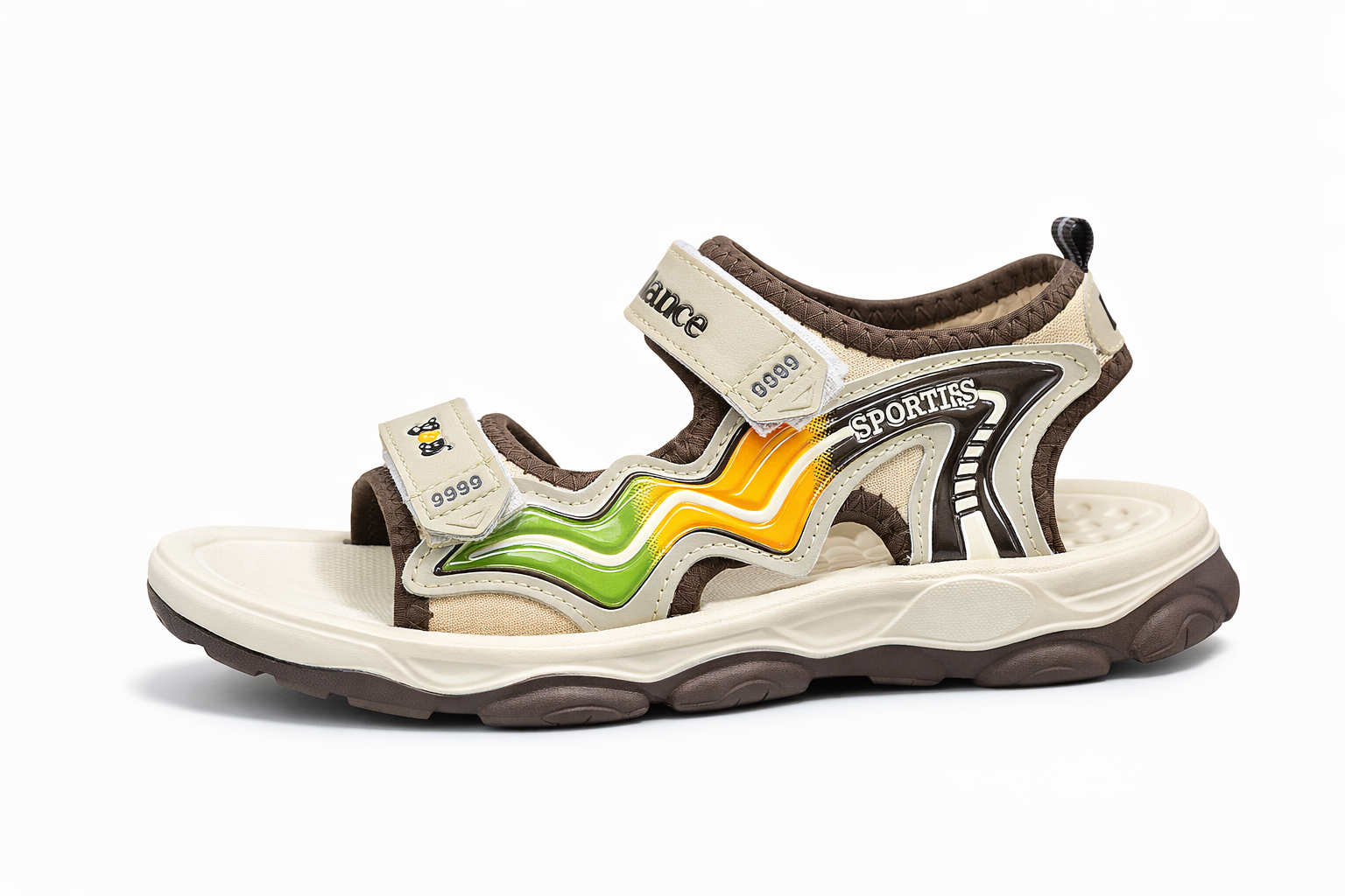 Kids Sport Sandals – Comfortable Outdoor Play Sandal with Adjustable Velcro