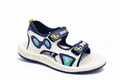 Kids Sport Sandals – Navy Blue Comfortable Outdoor Play Sandal with Adjustable Velcro Straps