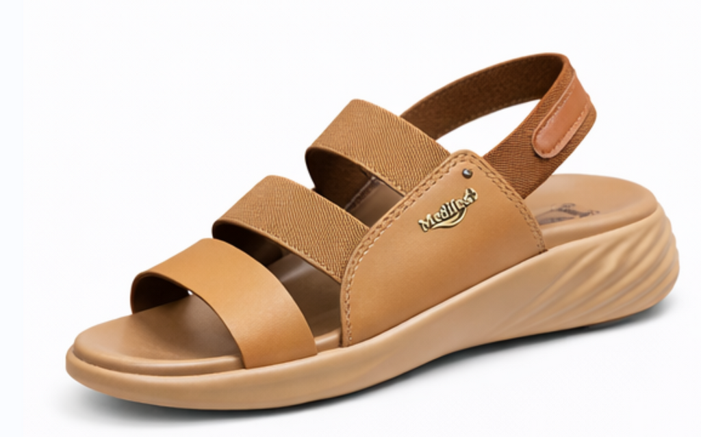 Medifeet TrioStyle Slingback Sandals for Women | Arch Support | Fashionable & Comfortable