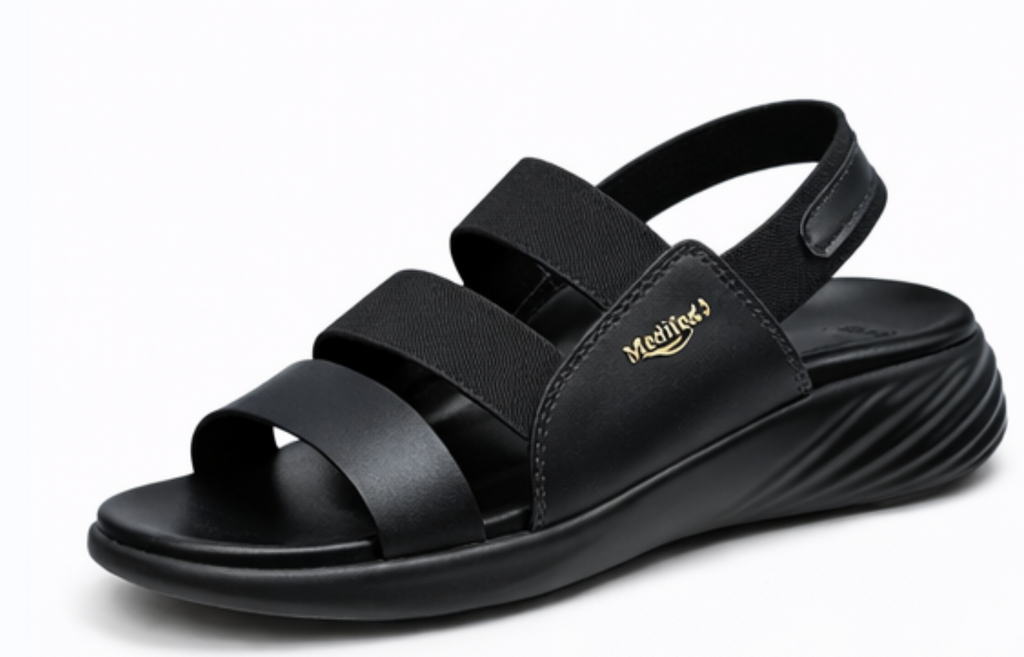 Medifeet TrioStyle Slingback Sandals for Women | Arch Support | Fashionable & Comfortable