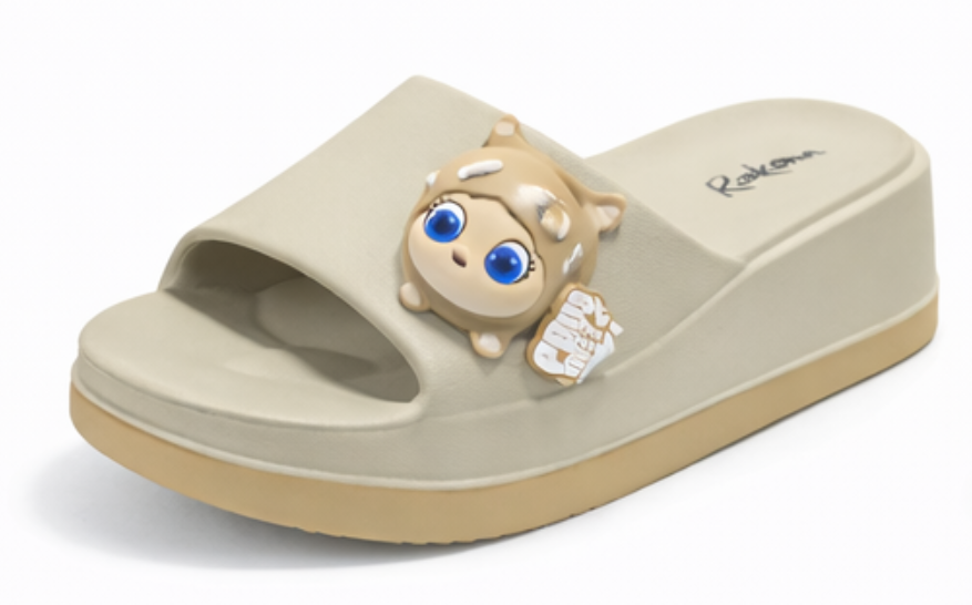 Women’s Comfort Wedge Slippers (3)