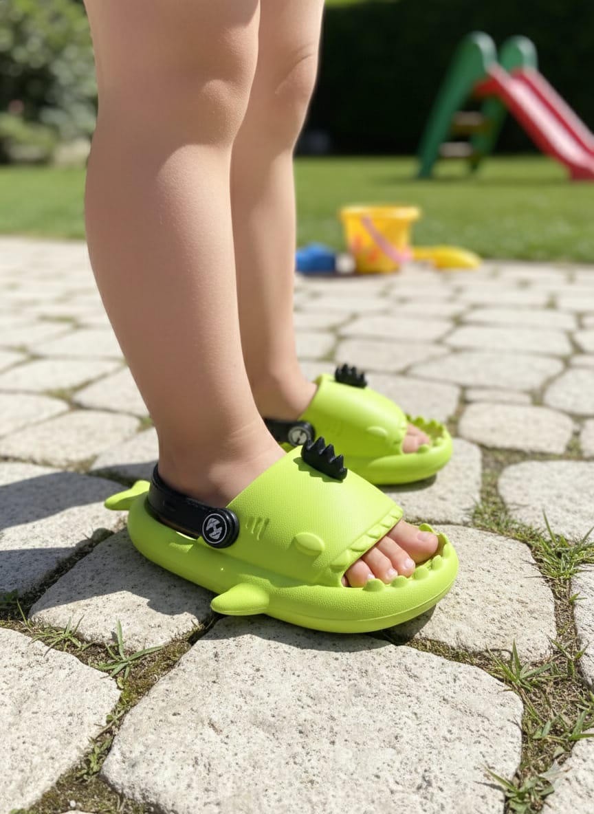Hoppa Unisex-Child Baby Shark Flip-Flop