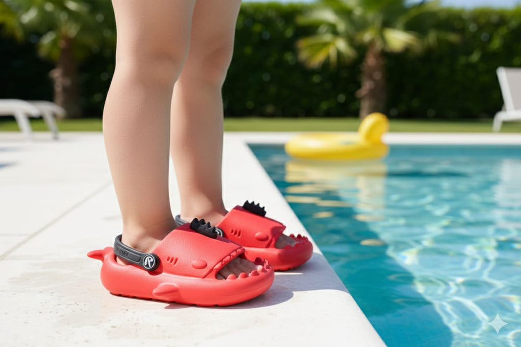 Hoppa Unisex-Child Baby Shark Flip-Flop