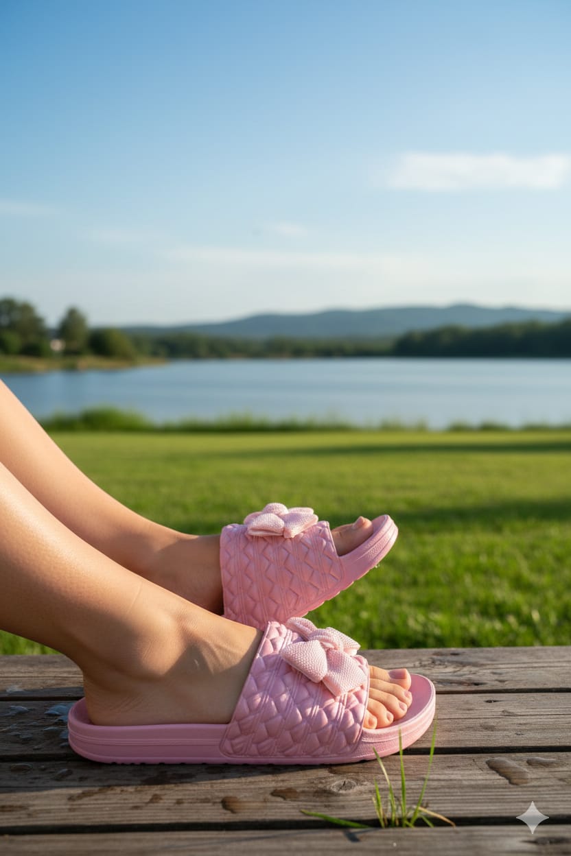 Women’s Stylish  Bow Slippers