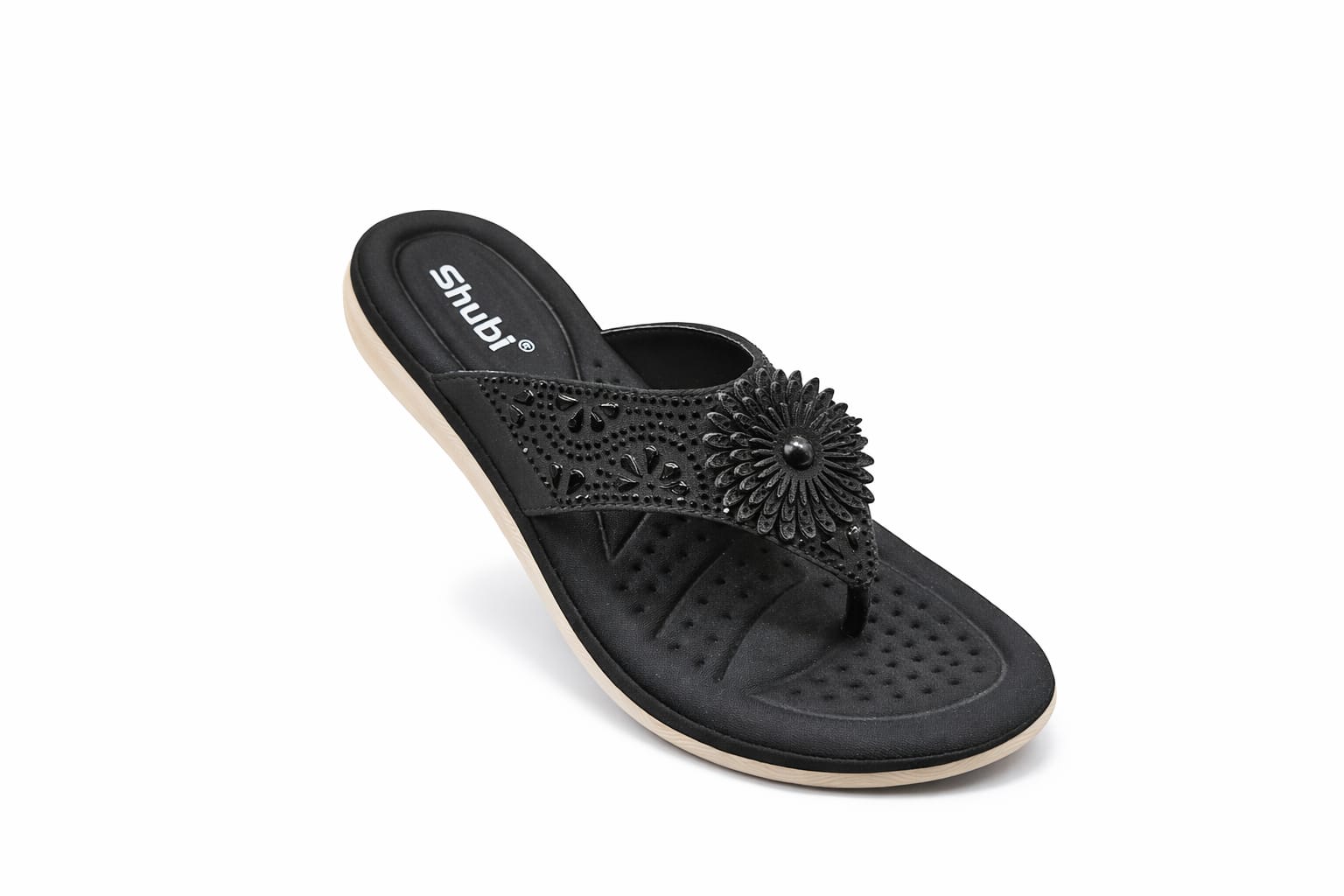 women’s comfort toe-ring flats