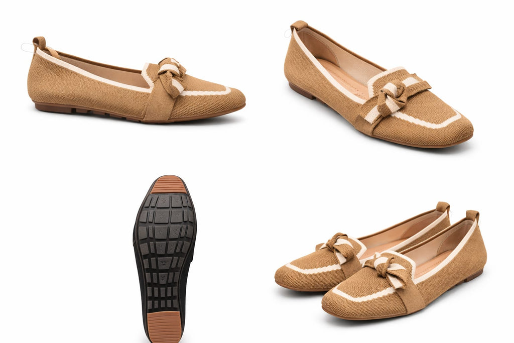 Knitted Ballerina Flats