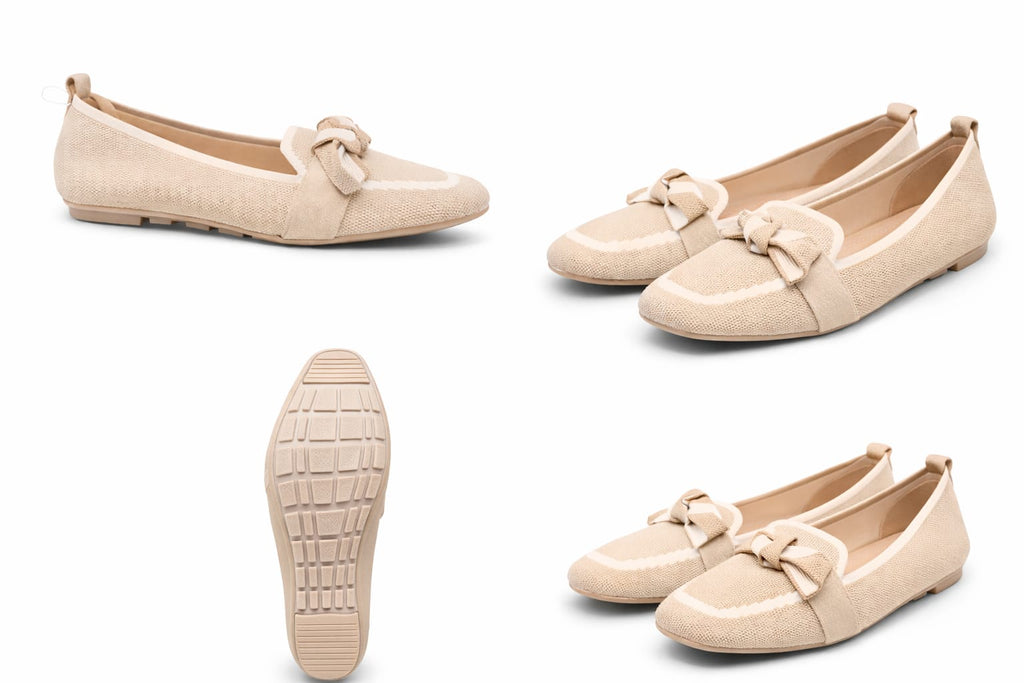 Knitted Ballerina Flats