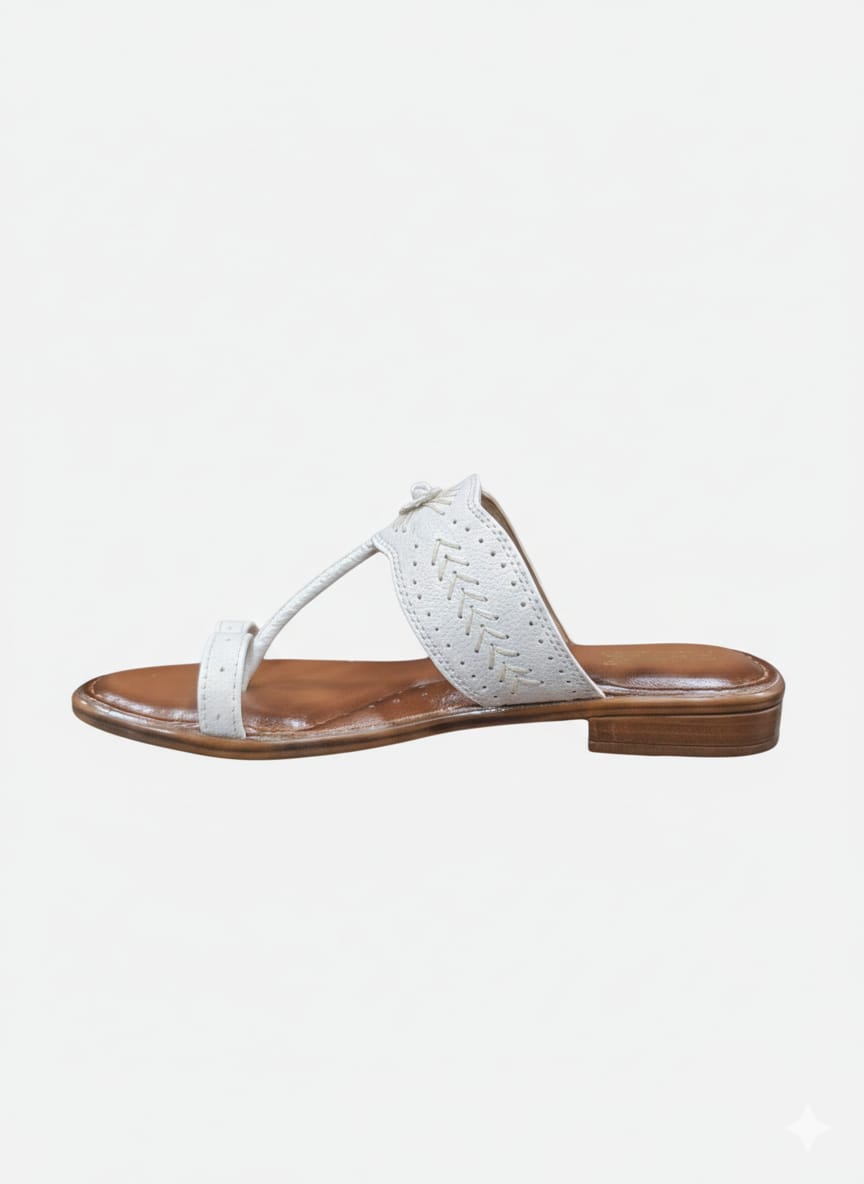 Pure Leather Kolhapuri Ladies Chappal