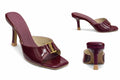women’s stylish mule heel sandal