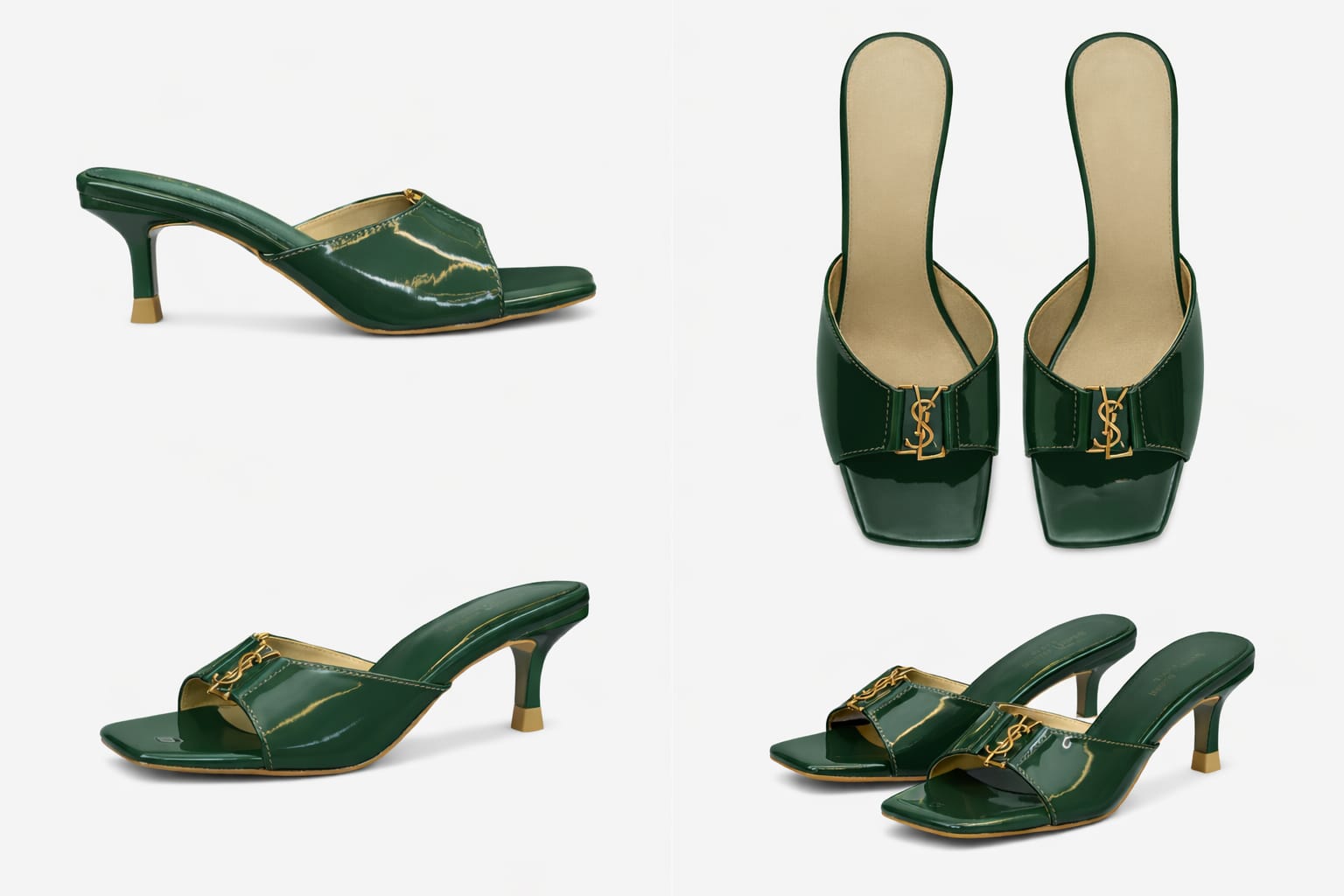 women’s stylish mule heel sandal