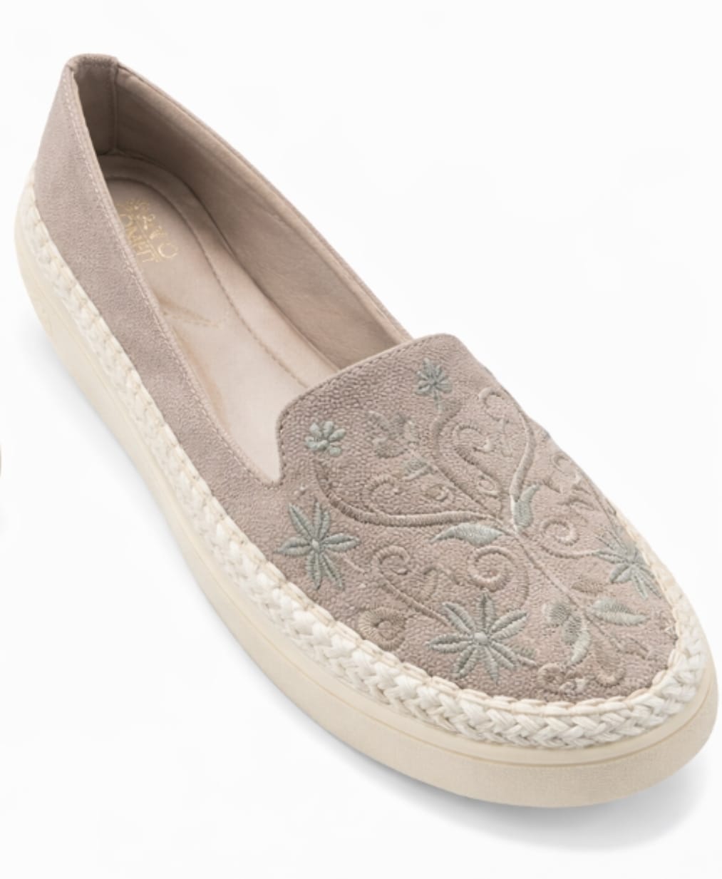 Women’s Embroidered Slip-On Platform Shoes