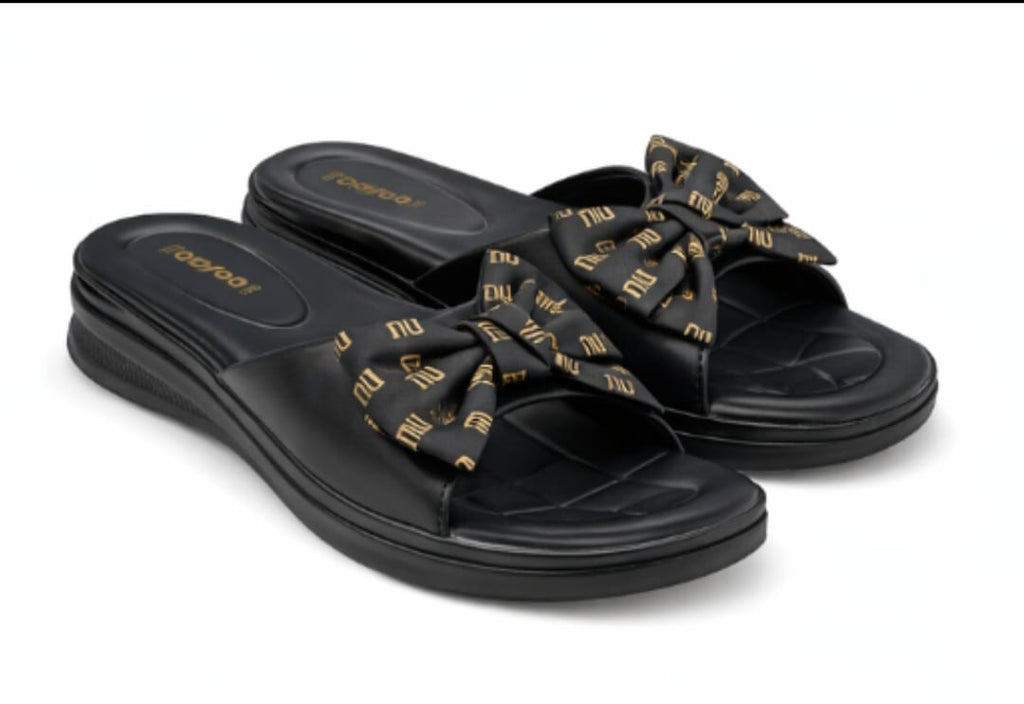 Women’s Stylish Bow Comfort Sliders