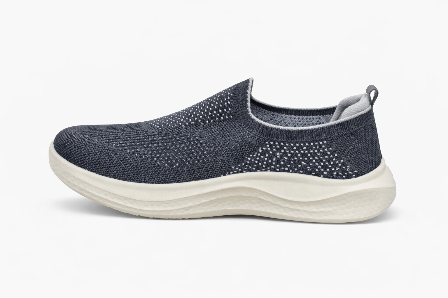 Women’s Lightweight Slip-On Walking Shoes | Breathable Knit Casual Sneakers | Comfort Foam Sole