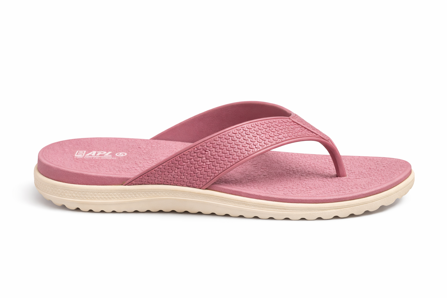 Women’s Soft Pink Comfort Flip-Flops – Lightweight Everyday Slippers
