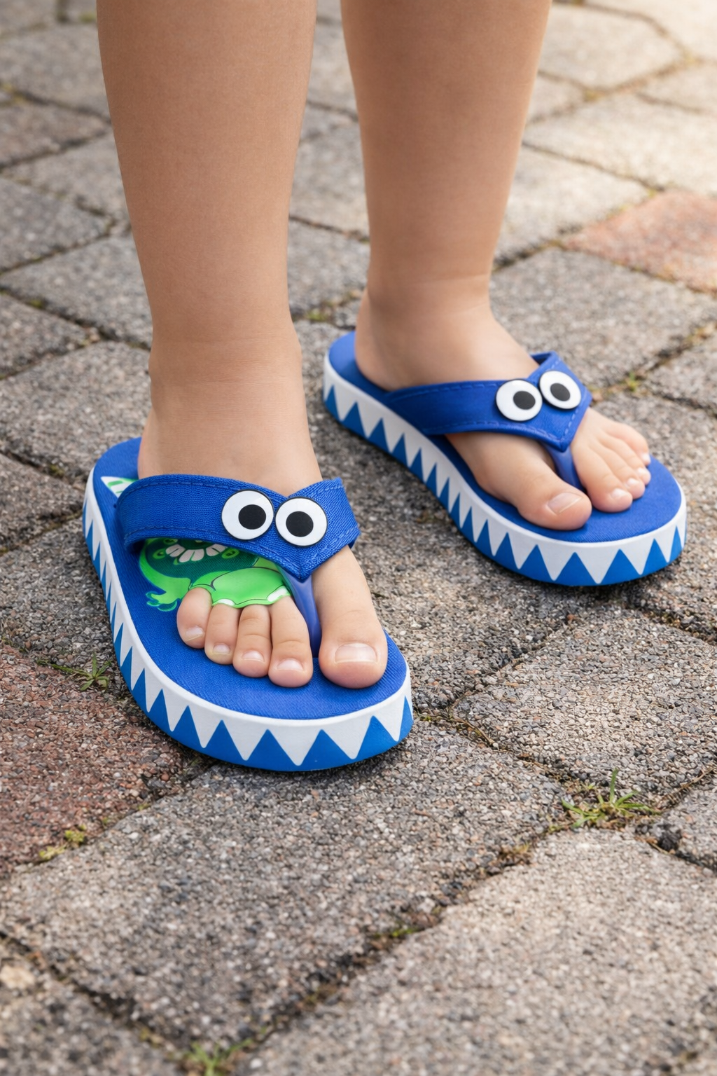 Kids Cute Cartoon Flip Flops – Soft Lightweight Anti-Slip Slippers for Boys & Girls