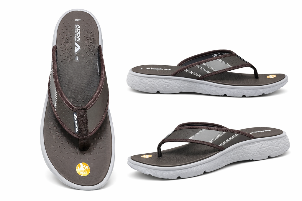 Men’s Lightweight Comfort Flip-Flops | Soft Cushioned Sole Casual Slippers