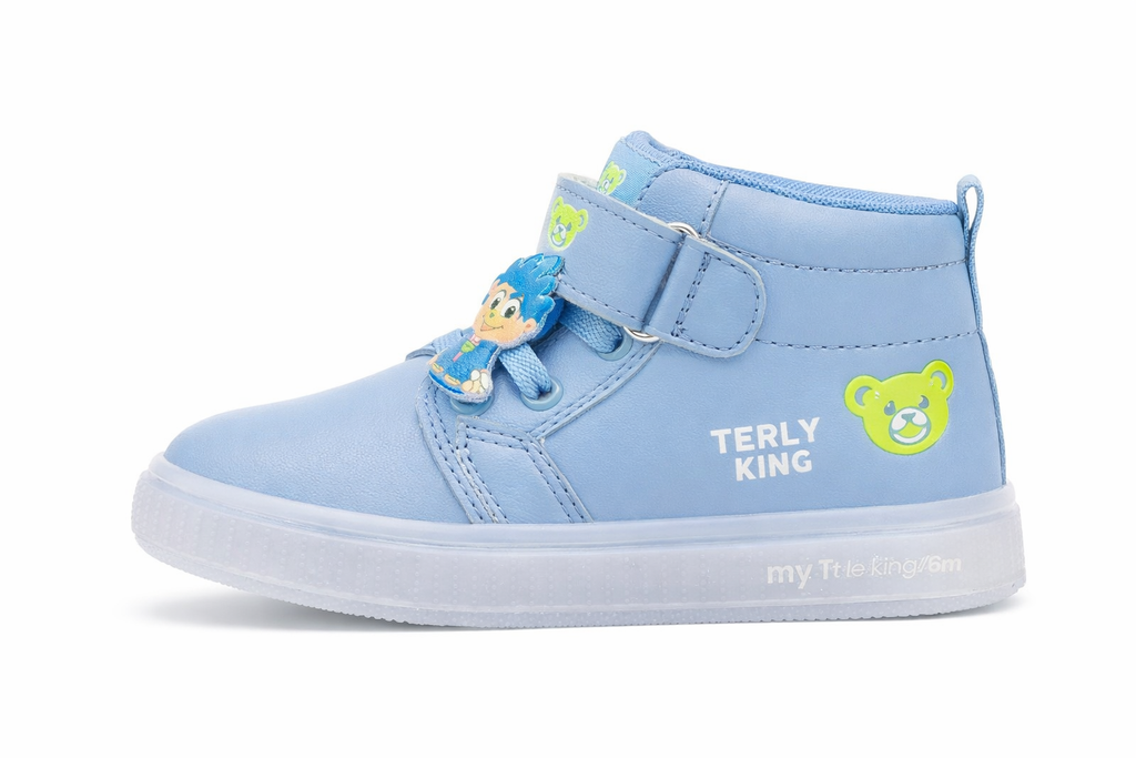 Cute Pink Teddy Kids Casual Sneakers – Soft & Comfortable Baby Shoes