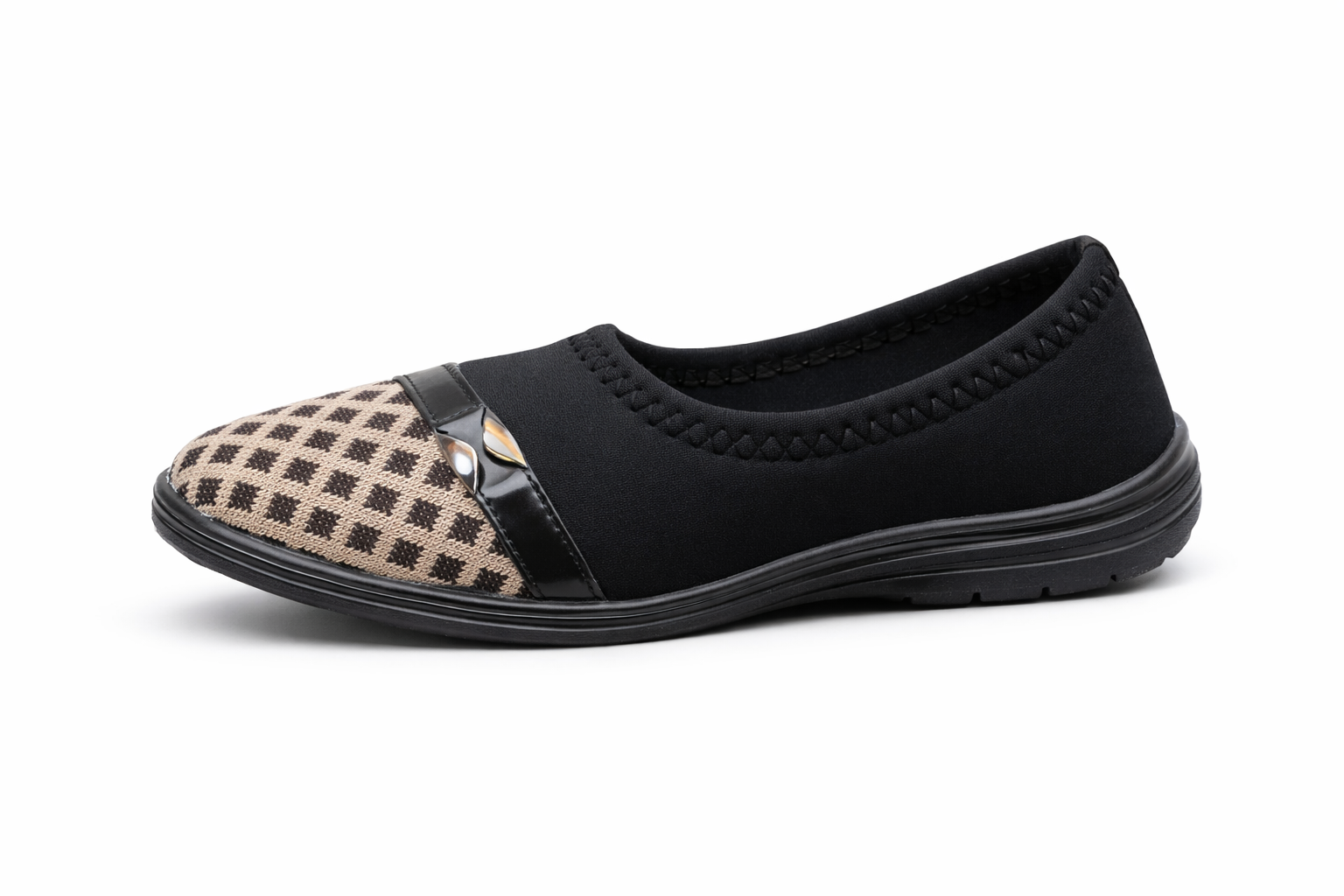 Women’s Comfort Slip-On Casual Flats – Lightweight Everyday Walking Shoes