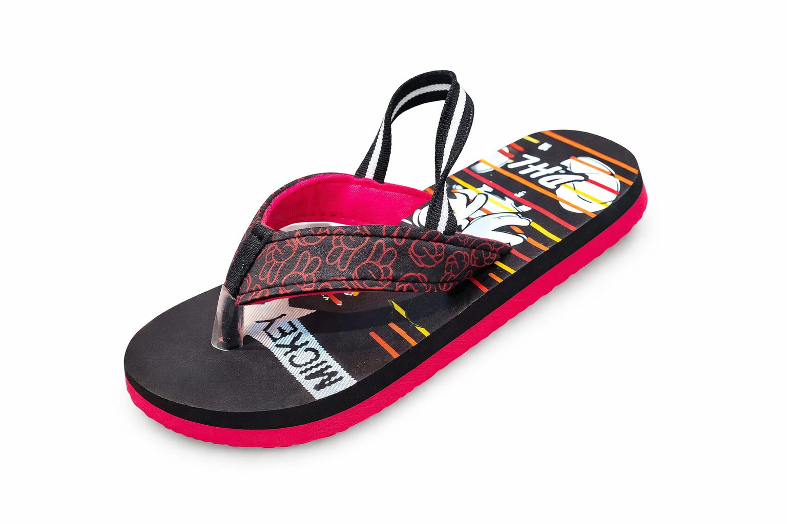 Kids Printed Flip Flops – Soft Lightweight Casual Slippers for Boys & Girls