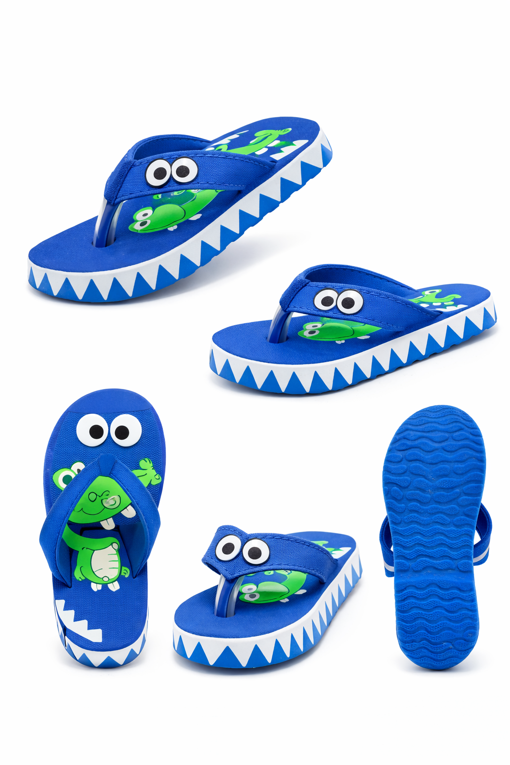Kids Cute Cartoon Flip Flops – Soft Lightweight Anti-Slip Slippers for Boys & Girls