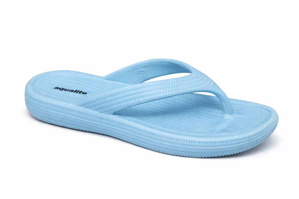 Women Light Green Comfort Flip-Flops | Soft Lightweight Everyday Slippers