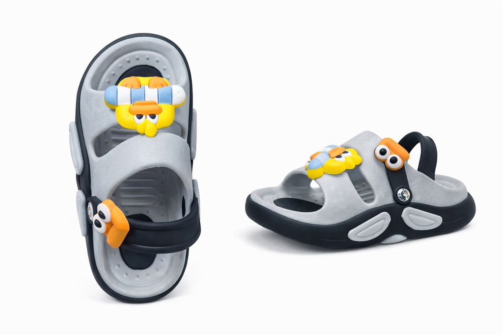 Cute Cartoon Kids Clogs Sandals – Lightweight Anti-Slip Comfortable Summer Footwear