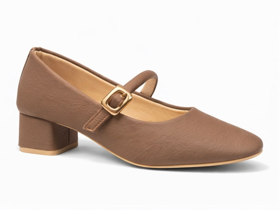 Classic Mary Jane Block Heel